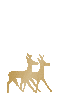 Deer Backflip Sticker by Hotel Rehbach