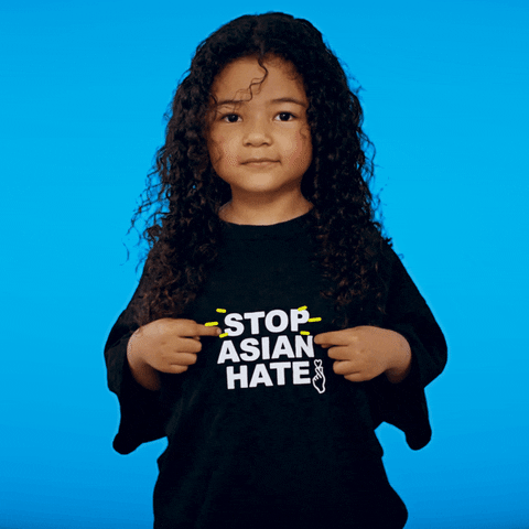 Aapi No Hate GIF by GIPHY Studios 2021
