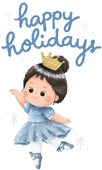 Christmas Happy Holidays Sticker