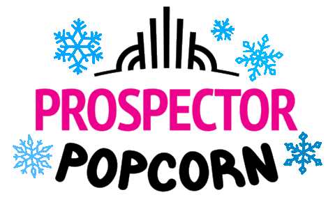 Snow Popcorn Sticker by ProspectorTheater
