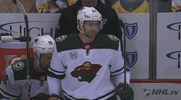 waving ice hockey GIF by NHL