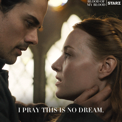 Young Love Flirting GIF by Outlander