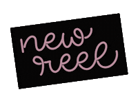 Pink Typography Sticker