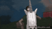 morphin money unicorn cash oh yeah GIF