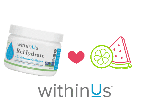 Rehydrate Sticker by withinUs Natural Health