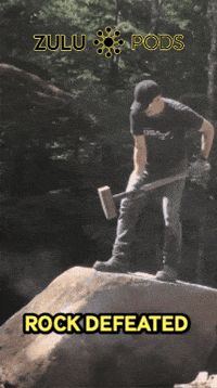 Rock Complete GIF by Zulu Pods