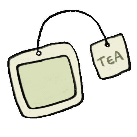 vanil_art drink tea healthy caffeine Sticker