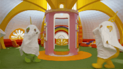 Trick Or Treat Hello GIF by Teletubbies