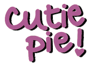 Cutie Pie Sticker