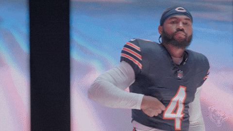 Flex Dandreswift GIF by Chicago Bears