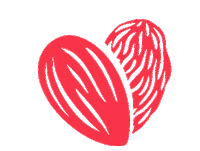 Heart Vegan Sticker by Holie foods