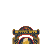 Warner Bros Butterbeer Sticker by Harry Potter