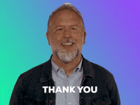 Thank You GIF by GIPHY IRL