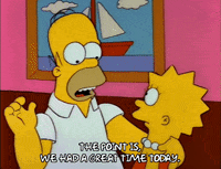 Talking Season 3 GIF by The Simpsons