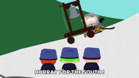 eric cartman hooray GIF by South Park 
