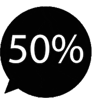50 Sticker by Olivias Hus