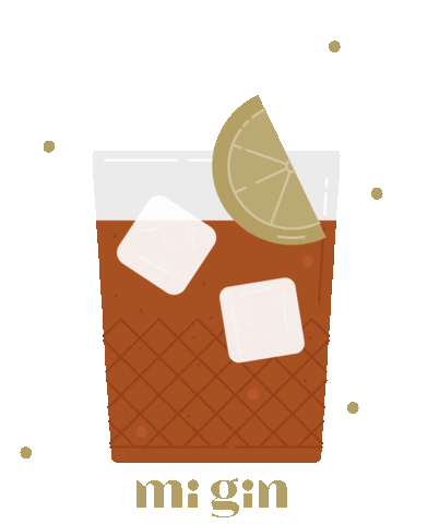 MiGin giphyupload cheers orange drinks Sticker