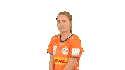 Women Orange Sticker by EHF