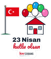 Turkish Flag Balloons Sticker by KW CobanS