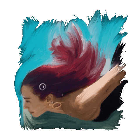 Dua Lipa Sea Sticker by Espelho