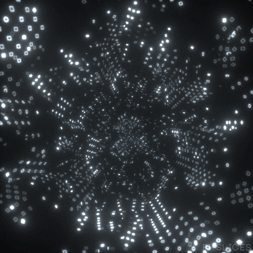 Black And White 3D GIF by Pi-Slices