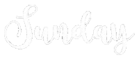 Weekend Sunday Sticker