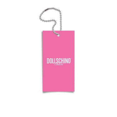 Dollschino pink shop tag shop online GIF