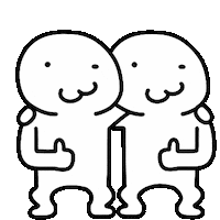 Thumbs Sticker