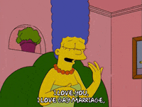 marge simpson love GIF