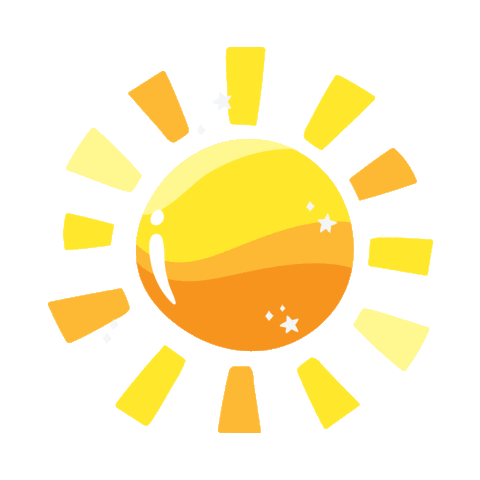 ¡Pegatina de sol y brillo de Care Bear Stare!