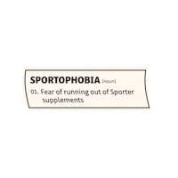 Gym Supplements Sticker by Sporter