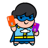 capitaosensivelgifs buy credit card creditcard compre Sticker