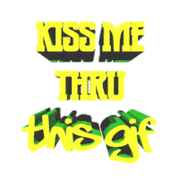 Kiss Me Flirt Sticker