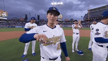 Los Angeles Dodgers Sport GIF by MLB