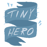 Hero Preemie Sticker by Præmature fortællinger