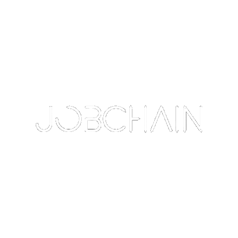 jobchain giphygifmaker crypto bitcoin tech Sticker