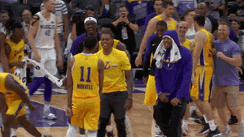 los angeles lakers sport GIF by NBA