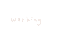 Text Working Sticker