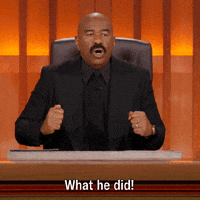 Angry Steve Harvey GIF by ABC Network