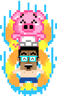 Happy Water Sticker by salim cheeks