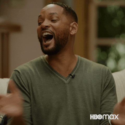 Will Smith Lol GIF by HBO Max