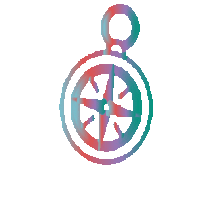 tripaholicbyrafariela giphygifmaker compass tripaholic by rafariela rafariela Sticker