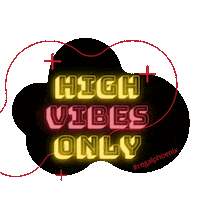 Highvibes Sticker by The Regal Phoenix