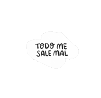 Todo Me Sale Mal Sneakers Sticker