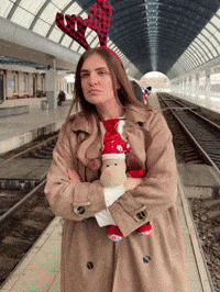 North Pole Christmas Mood GIF by Ai Nostri