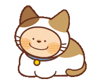 Tired Cat Sticker by j.pictures