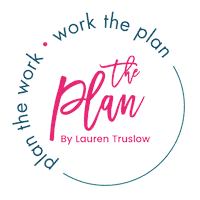 The Plan Sticker by The Plan By Lauren Truslow