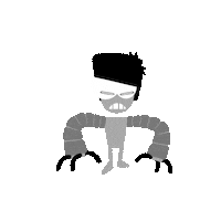 Robot Snap Sticker