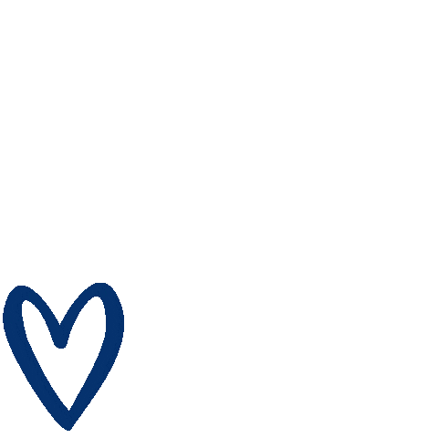 Blue Hearts Zeilen Sticker by DekkerWatersport