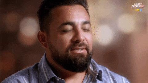 React Facepalm GIF by Celebrity Apprentice Australia